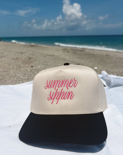 Summer Sippin' Trucker Hat